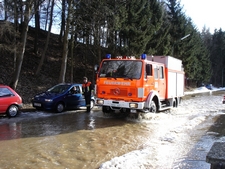 Frühjahr 2006: Das Hochwasser hatte Kösching fest im Griff.