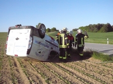 9. Mai 2011: Verkehrsunfall in der Kasinger Straße.